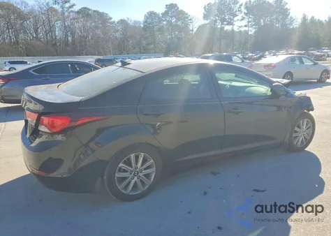 2015 Hyundai Elantra Se from USA, damaged, VIN 5NPDH4AE8FH630162